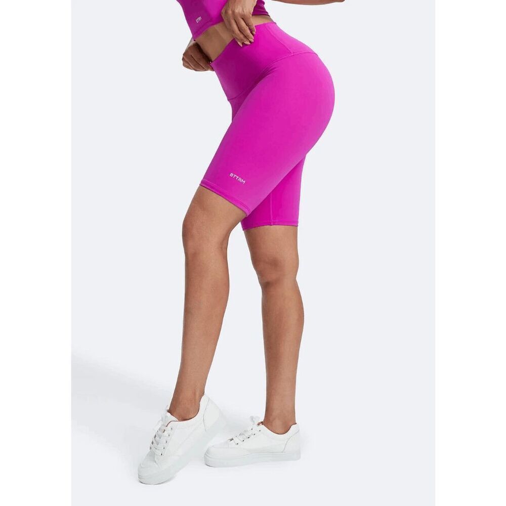 Betterme 2pcs Sculpting Fit Pink Set Pilates Shorts And Straps Support Bra S Nwt — image 6 of 8
